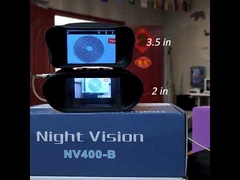 Prismáticos de visión nocturna con cámara digital con tarjeta SD de 32 GB