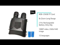 Prismáticos 4x50 de la visión nocturna de Digitaces del iluminador para el tiroteo nocturno