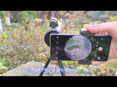 Monoculares de visión nocturna con prisma de alta potencia con soporte para teléfono inteligente