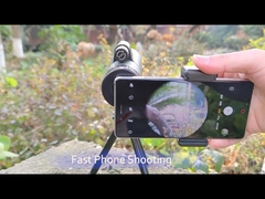 Telescopio monocular con zoom teleobjetivo de alta definición para viajar