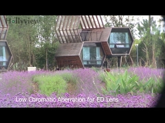 Prismáticos impermeables 8x32 que doblan el telescopio del ED para los niños de los adultos