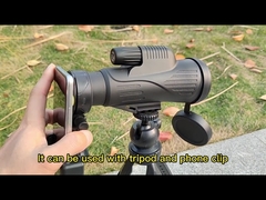 Prenda impermeable monocular del telescopio del teléfono móvil de la prisma de HD BAK4 para los adultos