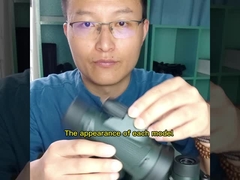 Telescopio monocular de HD / Ed a prueba de agua 12x50 con trípode para soporte de teléfono inteligente