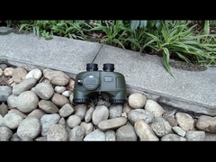 Cazando 7x50 10x50 Marine Binocular With Rangefinder Compass óptica